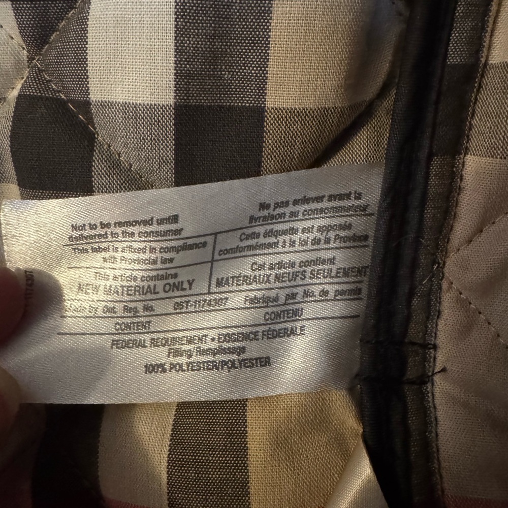 Burberry Checkered Beige and Black Jacket - Picture 2 of 9